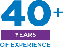 40 Years of Experience